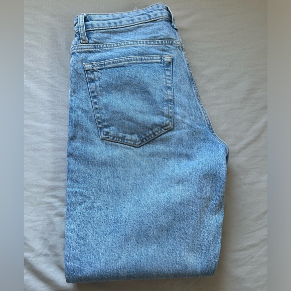 Topshop Women's Straight Light Wash Jeans - Picture 3 of 7